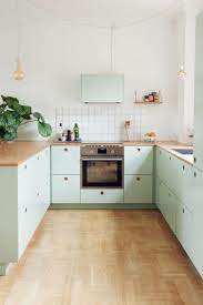 Maybe you would like to learn more about one of these? Stylish Ikea Hack Kitchen With Mint Green Cabinet Fronts By Reform Of Denmark Cabinet Modern Kitchen Upgrades Kitchens Without Upper Cabinets Kitchen Design
