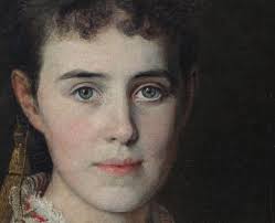 Sold at Auction: Ludwig Otto, LUDWIG OTTO GYPSY QUEEN BEAUTY PAINTING