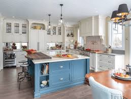 'a fresh blue and white scheme may be a classic seaside combination but its popular appeal has spread far from the shore. Best Kitchen Cabinet Color Choices The Dedicated House