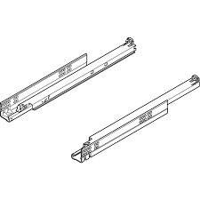 Blum tandem vollauszug schubladenauszug plus bumotion selbsteinzug 560h 566h. Blum Tandem 560h3800b Auszuge Gedotec Schubladenschiene Vollauszug 380 Mm Mit Blumotion Dampfung Soft Closing Schubladen Auszug Inkl Kupplungen 1 Paar Mobelbeschlage Tragkraft 30 Kg