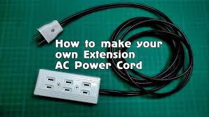 Students who have worked with power tools, especially on construction sites where long extension cords are commonly used, will be familiar with this phenomenon. How To Make Extension Cord Youtube