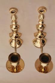 Browse a variety of modern furniture, housewares and decor. Vintage Baldwin Brass Wall Mount Candle Holder Sconces Polished Solid Brass