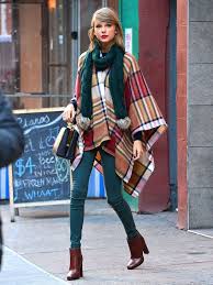 Taylor Swift Flaunts A Violet Bomber And Dress In Nyc Taylor Swift Street Style Taylor Swift Style Taylor Swift Outfits