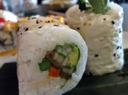 Recette Sushi Maki Galette De Riz Vegetarien Sans Algue Carotte Avocat Recette Recette Sushi Maki Recette Sushi Recette