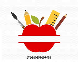 Apple Monogram Svg Teacher Svg Apple Svg Teacher Monogram Etsy In 2020 Monogram Svg Student Gifts Teacher