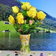 Plants also remove carbon dioxide from the air and generate clean oxygen. Buy Or Send Beautiful Flower Pot With Yellow Roses Plant Online