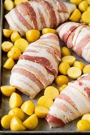 Cheese stuffed burger melts from: Bacon Wrapped Stuffed Chicken Breast Dinner At The Zoo