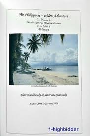 BRAND NEW The Philippines A New Adventure LDS Mission Palawan Manila Oaks  Mormon