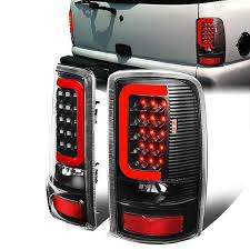 00 06 Gmc Yukon Xl Chevy Suburban 1500 2500 Tahoe Led Red C Bar Tail Lights Tinted Tail Light Chevy Suburban Gmc Yukon Xl