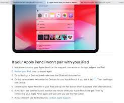 If you do not allow these cookies we will not know when you have visited our site, and will not be able to monitor its performance. My Apple Pencil 2 Won T Pair With My New Apple Community