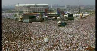 Jfk Stadium Philadelphia In 1987 When I Was 16 I Got To See U2 Here Which Turned Out To Be The Last Concert Before It Was Torn Down Madonna Live Aid Groove