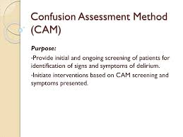 Image result for Confusion Assessment Method