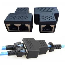 Rj45 Splitter Adapter 1 To 2 Dual Female Port Cat5 6 Lan Ethernet Connector Plug Alife Computer Computerandaccessories Computergames L Rj45 Ebay Splitters