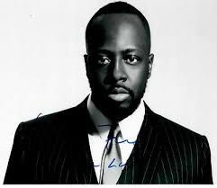 RARE IMAGE! “The Fugees" Wyclef Jean Hand Signed 8X10 B&W Photo
