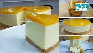 Kek ini kalau ikutkan resepi asalnya, macam terlalu sangat manis. Resepi Mango Cheesecake Sedap Berkrim Cantik Terbentuk Kalah Kedai Kek Port Makan