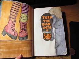 Wreck This Journal Turn The Book Into A Shoe Wreck This Journal Journal Design Book Journal