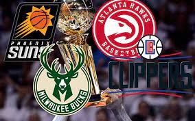 Phoenix suns forward jae crowder (99) grabs los angeles clippers guard patrick beverley (21) by the arm after beverley fouled suns guard. Milwaukee Bucks Lead 2021 Nba Playoff Betting Odds Over Hawks Clippers Suns