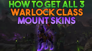 What exactly are the requirements for unlocking each class mount in 7.2. Where Can I Buy Warlock Mount