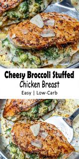 Just one of our best baked chicken breast recipes. Cheesy Broccoli Stuffed Chicken Breast Tasty Lovelyyum Com