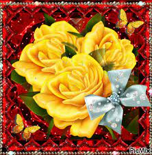3 yellow roses - PicMix