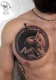 Tattoos of warriors are widespread these days as it will always be deep in a man's soul to be likened to one of these timeless warriors. Allstyle Tattoo Berlin Friedrichshain This Is Sparta