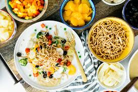 This time, beef it up with crispy sprouts and bacon. Party Food Ideas For Feeding A Crowd On The Cheap Fun Cheap Or Free