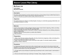 My Dream Job Lesson Plan For 9th 12th Grade Lesson Planet