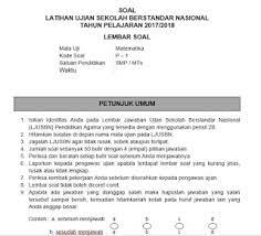 We did not find results for: Soal Usbn Matematika Smp 2018