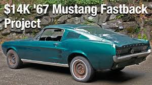 There are 11 listings for mustang fastback project car, from $3,500 with average price of $57,507 Here S What A 14 000 1967 Mustang Fastback Project Looks Like Youtube