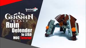 LEGO Genshin Impact Ruin Defender MOC Tutorial | Somchai Ud - YouTube