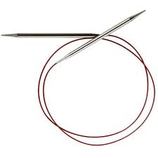 2020 popular 1 trends in home & garden, sewing needles, sewing tools & accessory, diy knitting with circular knit needl and 1. Chiaogoo Red Lace Circular 40 Inch 102cm Stainless Steel Knitting Needle Size Us 10 875 7 5mm 7040 10 875