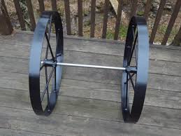 The other difference is about the axle removal. Steel Wagon Wheels And Axle Kit Custom Wagon Wheels