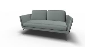 Suita two seater firm sofa. Suita 2 Sitzer Sofa Stahlblau Melange Vitra Corsaro Stahlblau Melange Vitra 21028300 11