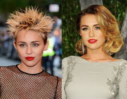 It's obvious that with a short funky haircut you appear brighter and more. Miley Cyrus S Hair We Rank The Good The Bad And The Spikey Stylecaster