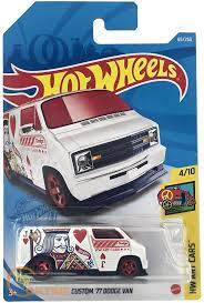 Custom 77 Dodge Van 2021 Treasure Hunt Hot Wheels Toys Hot Wheels Cars Hot Wheels Treasure Hunt