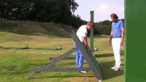 Golf ball striking secret · taught by adam bazalgette How To Build A Swing Plane Board For Golf Board Poster