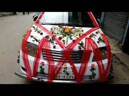 Dulhe Ki Car Sajawat Ideas Car Decor Wedding Car Wedding Car Decorations