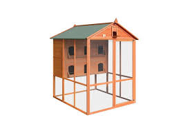 The vertical pieces should be close enough together that your bird cannot escape the cage. Petscene Xl Wood Bird Cage 2 Storey Aviary Pigeon Budgie Canary Parrot Pet Cage Kogan Com