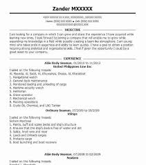An outstanding seaman resume, such as this example, will include a number of impressive skills that your employer or client is looking for in a candidate. Able Seamen Resume Example Company Name Norfolk Virginia