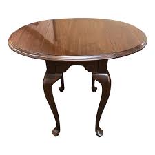 Ethan allen classic manor birch drop leaf end table 15 8434 204 with drawer. Ethan Allen Georgian Court Drop Leaf Accent Table Design Plus Gallery