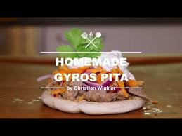 This recipe was featured on my greek dish website: Homemade Gyros Pita Diy Greek Gyro Recipe Cook With Me At Youtube
