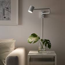 nymne wall lamp with swing arm + led