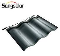 Tier 1 Solar Roof Tiles Colourful Solar Panel Terracotta Solar Roof Tiles 15w 20w 25w Solar Roof Tiles with Full Black Pitched