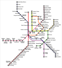 Explore tweets of lrt salak selatan @salak_selatan on twitter. Mappa Di Lrt Monorail Di Kuala Lumpur Malaysia Singapur Karte Kuala Lumpur U Bahn