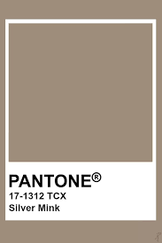 Pantone Silver Mink Pantone Colour Palettes Pantone