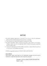 من أجل التواصل مع برامج التشغيل الخاصة بالطابعة من تعريفات هامة ضرورية. Epson Stylus Color 3000 Service Manual Service Manual Download Schematics Eeprom Repair Info For Electronics Experts