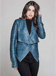 Guess By Marciano Women S Shayna Drape Leather Jacket At Amazon Women S Coats Shop Sportswear Trends Clothes For Women Women