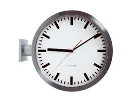 Best prices on double sided train station clocks in clocks. Double Sided Karlsson Station Wall Clock
