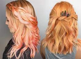 The additional warmth can help balance out neutral skin tones for an overall glowing look. 67 Pretty Peach Hair Color Ideas How To Dye Your Hair Peach