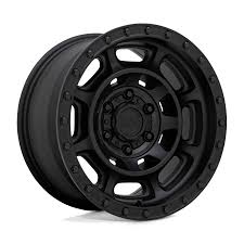 1785CNV-06140M12 - Black Rhino CONVOY MATTE BLACK 17X8.5 6X139.7